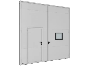 Распашные гаражные ворота SG-SS 2300x3000