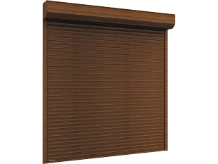 Рулонные ворота утепленные из профиля RH77M 2200x1100